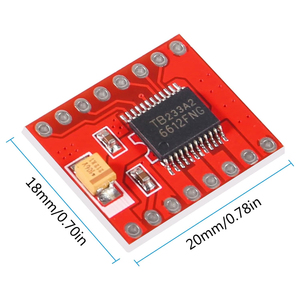 TB6612FNG 1A ไดรเวอร์มอเตอร์คู่ DRV8833 TB6612สำหรับไมโครคอนโทรลเลอร์ที่ดีกว่า L298N - Product Image 2