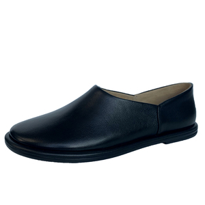 Mules et sabots en cuir noir haut de gamme pour hommes, antidérapants, résistants à l'usure, nouvelle collection été, design personnalisé et tendance - Product Image 1