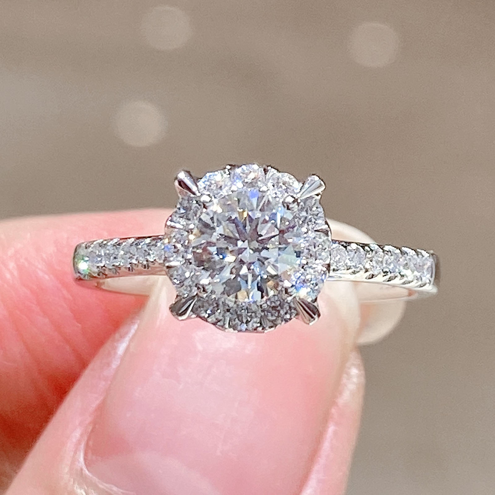 1.0ct Lab Diamond Ring SDA3042