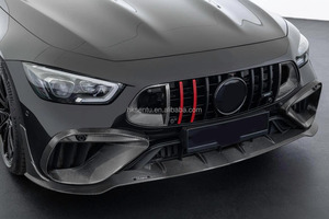 ชุดแต่ง Mercedes-Benz GT63 สไตล์ Babos คาร์บอนไฟเบอร์  ลิ้นหน้า ช่องระบายอากาศ ดิฟฟิวเซอร์ สปอยเลอร์ กระจังหน้า - Product Image 6