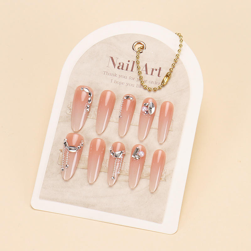 เล็บทำมือ1604กล่องขนาด10ชิ้น