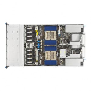 เซิร์ฟเวอร์ RS700A-E13-RS12U 12NVMe 2U รองรับซีพียู SP5 สองตัว พร้อมพาวเวอร์ซัพพลายไทเทเนียมแบบสำรอง 2000W 10GbE OCP แบบติดตั้งบนแร็ค มีสินค้าในสต็อก - Product Image 3