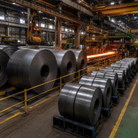Bobine de bande d'acier au carbone laminée à froid, bande d'acier de précision pour le stampage de ressorts, la quincaillerie et les applications industrielles