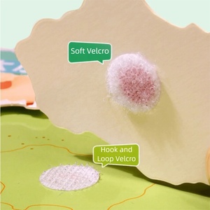 หนังสือกิจกรรมสำหรับเด็กเล็ก ฝึกทักษะการเรียนรู้แบบมอนเตสซอรี่ ฝึกการจับคู่ ฝึกการติดกระดาษ ฝึกสมาธิ เหมาะสำหรับพกพา - Product Image 6