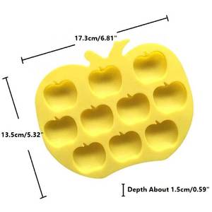 Food Safe Pineapple Shaped Reusable Silicone <b>Ice</b> Cream <b>Flower</b> Sugar <b>Cake</b> Mold <b>for</b> Candle Soap Resin - Product Image 2