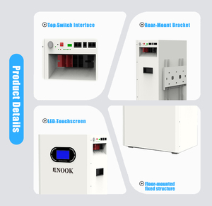 Nueva Estación de Energía 2026 de 51.2V 200Ah 10KW, Batería de Almacenamiento de Energía Solar para el Hogar, Garantía de 10 Años, Enook - Product Image 2