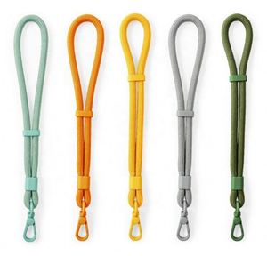 Custom OEM/ODM Eco-friendly <b>Polyester</b> Universal Mobile Phone Adjustable Wrist <b>Lanyard</b> with Offset Printing - Product Image 2