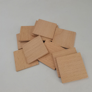 Pièces carrées en <span class=keywords><strong>bois</strong></span> <span class=keywords><strong>massif</strong></span> poli, écologiques, artisanat en <span class=keywords><strong>bois</strong></span>, carreaux, pièce carrée - Product Image 6