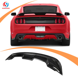 Pièces automobiles spoilers, ABS Noir Brillant GT500 Style Spoilers de Coffre Arrière Pour <span class=keywords><strong>Ford</strong></span> <span class=keywords><strong>Mustang</strong></span> 2015 <span class=keywords><strong>2016</strong></span> 2017 2018 2019 2020 - Product Image 4