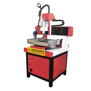 Senke Mini 360*360mm CNC yüksek verimli yüksek hassasiyetli Metal gravür/freze makinesi