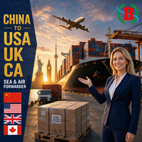 Expédition aérienne rapide, expédition maritime, service logistique porte-à-porte en Chine, transitaire, agent maritime vers les États-Unis, le Royaume-Uni, le Canada