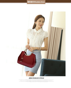 Nuevo Bolso de Mujer de Cuero Brillante, Bolso Bandolera, Bolso de Mano, de un Solo Hombro - Product Image 3