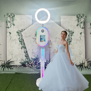 Vogue Photo Booth with Led Light Birthday Party DIY Photo Booth DSLR Ipad Selfie Photobooth Stand <strong>DSLRbooth</strong> Shell - Product Image 1