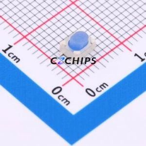 TS3425PA 250gf B Tactile Switch SMD Switch Single Pole Single Throw Oval Button 2.5N Vertical Mount - Product Image 1