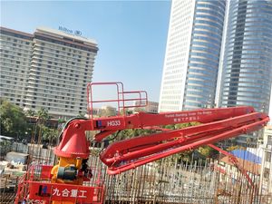 JIUHE - Distribuidor de Hormigón Eléctrico, Pluma de Colocación de Hormigón Hidráulica, Distribuidor de Hormigón de 36 m, 33 m, 32 m, 28 m para Escalar, en Venta - Product Image 6