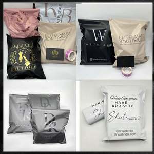 Waterproof Custom Logo Design Printed Poly Post Mailer White Shipping Mailing <b>Bags</b> for <b>Small</b> Business - Product Image 4