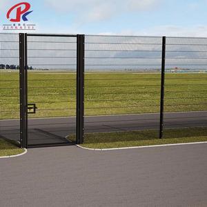 Clôture anti-escalade en PVC 358 pour la <span class=keywords><strong>d</strong></span>éfense des frontières et les lignes de trains à grande vitesse/le tramway, zone restreinte de l'aéroport, isolation en maille - Product Image 6