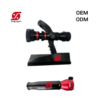 Promotion : Lance d'incendie portable multifonctionnelle en alliage d'aluminium, sans recul, 8 L/s, débit sélectionnable automatiquement
