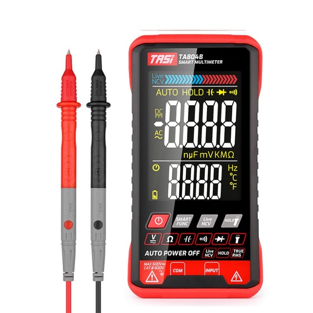 TASI TA804B Customized OEM/ODM 5999 Counts Multimeter Big Screen Voltage Meter Digital Multimeter