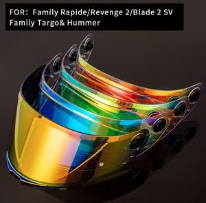 Nouveau Prix Usine 2024 Visière de <span class=keywords><strong>Casque</strong></span> <span class=keywords><strong>Moto</strong></span> MT-14B en PC Renforcé 29*13cm 120g <span class=keywords><strong>Multicolore</strong></span> pour K3SV/K5 - Product Image 2