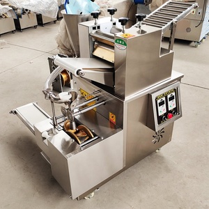 Boulette électrique congelée de seconde main grande machine de fabrication de feuilles de samosa automatique britannique à double teinture - Product Image 3