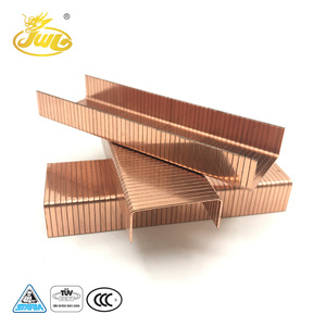 2019 Meilleure Vente SGS 35MM 16GA <span class=keywords><strong>En</strong></span> <span class=keywords><strong>U</strong></span> <span class=keywords><strong>En</strong></span> Acier <span class=keywords><strong>Clou</strong></span> Agrafe de Carton - Product Image 1