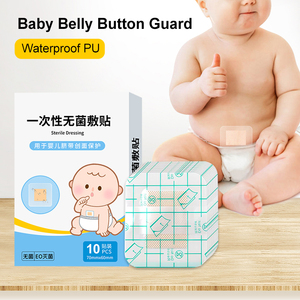 Parche de gasa médica transparente con almohadilla absorbente incorporada, cubierta protectora, vendaje estéril para bebés y niños - Product Image 5
