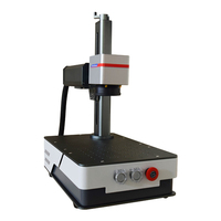 Machine de marquage laser à fibre portable 30W 60W 100W refroidie par air Mopa M7 pour le codage de pièces métalliques, atelier et petites entreprises