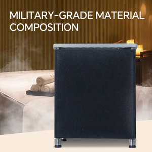 Chauffage de sauna noir mat résistance aux hautes températures usage domestique commercial module de diffuseur d'huile essentielle en option poêle de sauna - Product Image 5