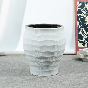 Jardinières modernes de grande taille pour l'intérieur et l'extérieur, cylindres de jardin, macetas, décoration, pots à fleurs, <span class=keywords><strong>vase</strong></span> créatif, jardinière haute - Product Image 2