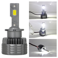 Faros Delanteros de Alta Luminosidad AUTO D1S/D2S/D3S/D5S con Doble Tubo de Cobre para Disipación de Calor y Decodificación, 9-36V 50W