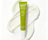 20g Groene PE Oogcrème Tube met Lepeltje, Aangepaste Logo, Lege Verpakking voor Verhelderende Oogcrème, OEM Skincare Tube Leverancier Fabriek