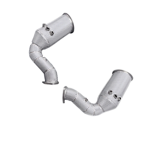 <span class=keywords><strong>Prix</strong></span> usine Downpipe catalytique haute performance pour <span class=keywords><strong>Audi</strong></span> SQ7 <span class=keywords><strong>SQ8</strong></span> RSQ8 avec bouclier thermique d'échappement - Product Image 4