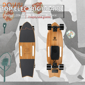 Planche à roulettes électrique 700W Moteur double moyeu Batterie 4000mAh - Plateau en érable 7 couches Roulements ABEC-7 Vitesse maximale 20 km/h Charge maximale 100 kg - Product Image 2