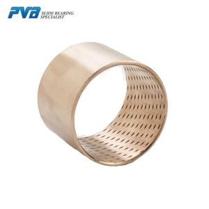 477538 заглушка бронзовая и металлическая втулка подшипника WB-WF 800 бронзовая втулка с воротником FB090F фланцевый Бронзовый втулка скольжения подшипника - Product Image 5