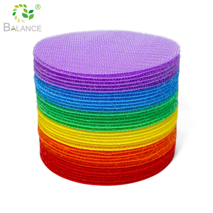 <span class=keywords><strong>Amazon</strong></span> Venta caliente 4 pulgadas alfombra marcadores sentado lugar gancho y bucle puntos <span class=keywords><strong>para</strong></span> el aula preescolar y - Product Image 2