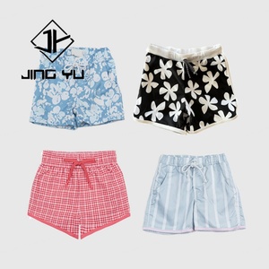 Trajes de Baño para Niños de Diseño, Trajes de Baño de Poliéster Sostenible de Lujo de Hawái, Shorts de Playa para Niños con Estampado Personalizado - Product Image 1