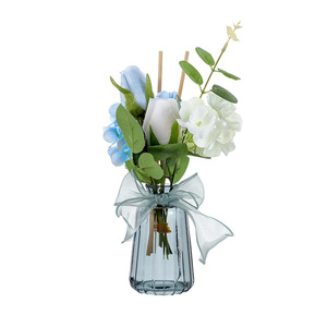 Aromaterapia para el Hogar, Ambientador Líquido sin Fuego, Simulación de <span class=keywords><strong>Flora</strong></span>, Ratán, Rosa de Ébano, Jazmín, Té, Adornos de Jarrón de Estilo Europeo, Aire Fresco - Product Image 4