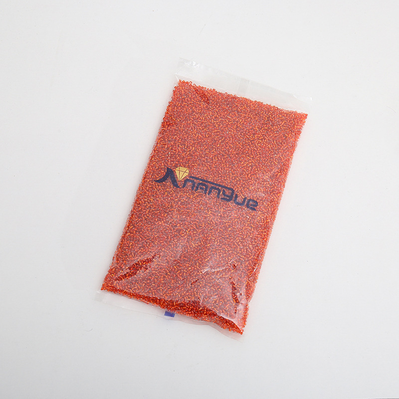 Высокое качество 2/3/4 мм серебряное ядро парчовый бисер с 450 г/пакет свободный стеклянный бисер для изготовления ювелирных изделий Diy