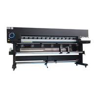 Impresora uv de 1,6 m de ancho, máquina de impresión interior, plóter para impresión de pegatinas de banner flexible, rollo de impresión uv a rollo