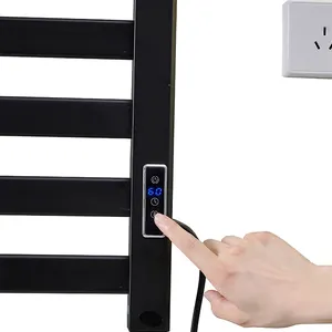 A Must-Have Modern Hotel Bathroom Wall Mount Electric Towel Heated Rack