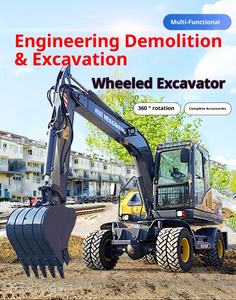 Mini Escavatore Affidabile da 3 Tonnellate, Cingolato Compatto per Progetti di Ristrutturazione Urbana, Edilizia e Scavi in Terreni Agricoli - Product Image 2