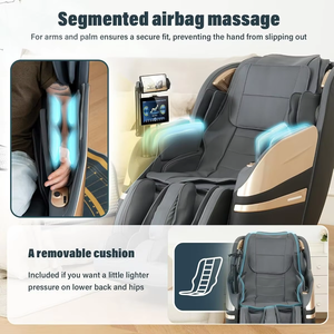 2025 Human Touch Airbags Luxury Smart Ai Speaker Chair 4d Zero Gravity Foot Roll - Product Image 3