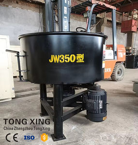 小型垂直ディスクコンクリートミキサー,石造セメントモルタルフラット口ミキサー建設現場用 - Product Image 2