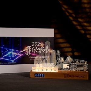 Lampada notturna commemorativa <span class=keywords><strong>per</strong></span> anniversario aziendale, evento aziendale, articolo decorativo luminoso, souvenir <span class=keywords><strong>per</strong></span> <span class=keywords><strong>scrivania</strong></span> da <span class=keywords><strong>ufficio</strong></span> - Product Image 3