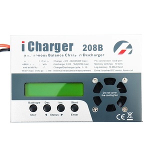 Chargeur d'équilibrage de batterie Lipo DC ICharger 208B 350W 20A 1-8S - Product Image 5