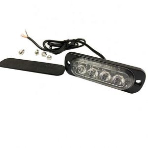 12-24v dégagement Offre Spéciale 4LEDs rond stroboscope Led voyant d'avertissement camion <span class=keywords><strong>Taxi</strong></span> Signal lumière LED côtés led camion lumières - Product Image 2