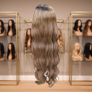 Encontrar Cabello Humano Virgen Brasileño Similar a Loose Deep Wave Natural Long Front, 100% Cabello Humano Transparente para Base Más Oscura - Product Image 4