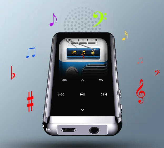 Profesyonel üretici M13 taşınabilir MP3 çalar müzik çalar