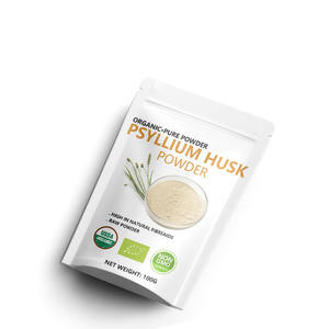 फाइबर पूरक शुद्ध पेसिलियम भूक पाउडर 100g psyllium भूसी रेशा पाउडर - Product Image 1